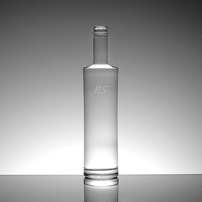 Υλικό γυαλιού υψηλής πυρίτιδας 750 ml κυλινδρικό σχήμα γυαλί μπουκάλι κρασιού για αλκοόλ