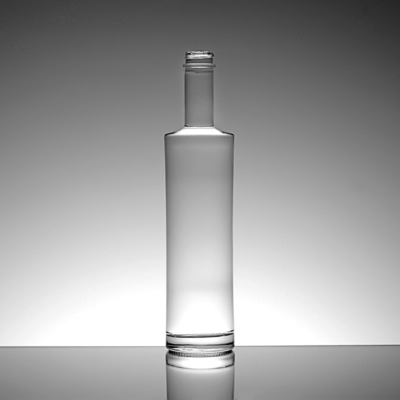 750 ml 700 ml Clear Cork Top Spirit Wine Glass Flask με υλικό Super Flint Glass