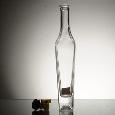 350 ml 550 ml 750 ml κενό γυάλινο μπουκάλι για βότκα ουίσκι κόκκινο κρασί