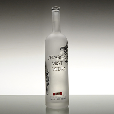 350 ml 550 ml 750 ml κενό γυάλινο μπουκάλι για βότκα ουίσκι κόκκινο κρασί