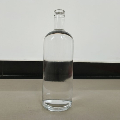 Υλικό Super Flint Glass 700ml 750ml 1 λίτρο μπουκάλι βότκας με πρότυπο CE