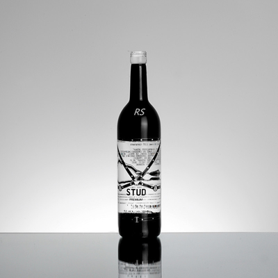 Υλικό Super Flint Glass 700ml 750ml 1 λίτρο μπουκάλι βότκας με πρότυπο CE