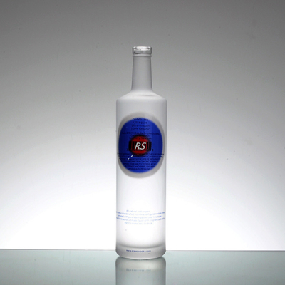 Υλικό Super Flint Glass 700ml 750ml 1 λίτρο μπουκάλι βότκας με πρότυπο CE