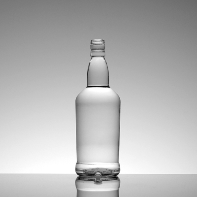 Υλικό Super Flint Glass 500ml 700ml 750ml Άδειο μπουκάλι ρούμι καθαρού αλκοόλ για ποτά