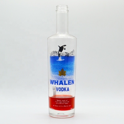 375ml 500ml 700ml 750ml Custom Decoration Vodka Bottle with Cork Caps from OEM/ODM (Παρασκευαστική συσκευή)