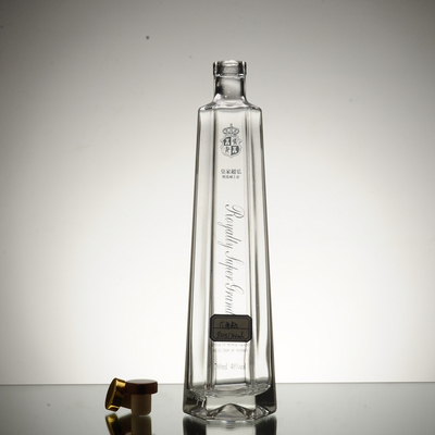 OEM Καλωσορίσατε 750ml γυάλινα μπουκάλια ποτών για κρασί ουίσκι τεκίλα βότκα γυαλί γυαλί