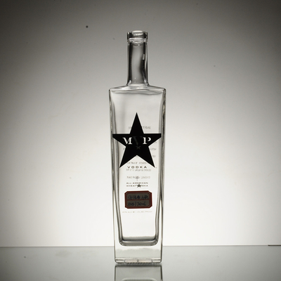 OEM Καλωσορίσατε 750ml γυάλινα μπουκάλια ποτών για κρασί ουίσκι τεκίλα βότκα γυαλί γυαλί