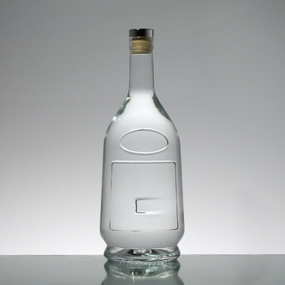 OEM Καλωσορίσατε 750ml γυάλινα μπουκάλια ποτών για κρασί ουίσκι τεκίλα βότκα γυαλί γυαλί