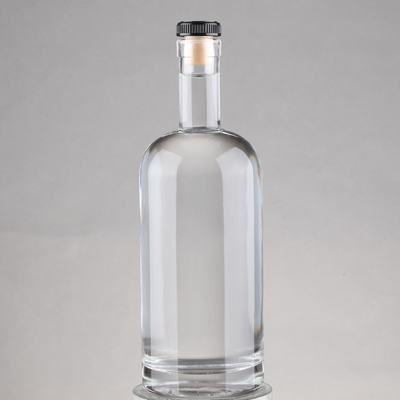 Φλίντ Βότκα Ουίσκι Κόρκ Καπάκι 750 ml γυάλινο μπουκάλι ουίσκι με υλικό βάσης κόρκου