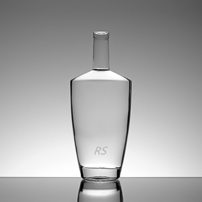 Φλίντ Βότκα Ουίσκι Κόρκ Καπάκι 750 ml γυάλινο μπουκάλι ουίσκι με υλικό βάσης κόρκου