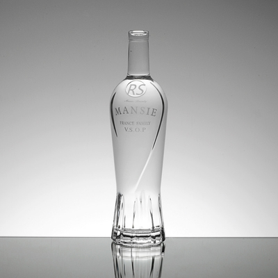 Φλίντ Βότκα Ουίσκι Κόρκ Καπάκι 750 ml γυάλινο μπουκάλι ουίσκι με υλικό βάσης κόρκου
