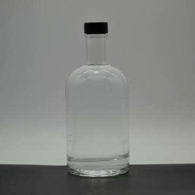 375 ml 200 ml 100 ml μπουκάλι γυάλινο τζιν ουίσκι κρασί βότκα αλκοόλ γυάλινο μπουκάλι με φελλό