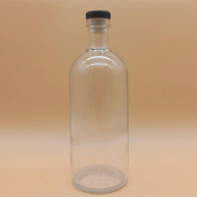 Υλικό Super Flint Glass 750 ml γυάλινο μπουκάλι τζιν για την παραγωγή οινοπνεύματος