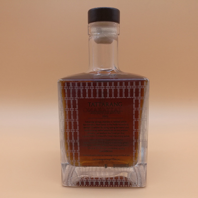 750 ml σαφείς κενές Super Flint μπουκάλια με προσαρμοσμένο βάρος / ύψος