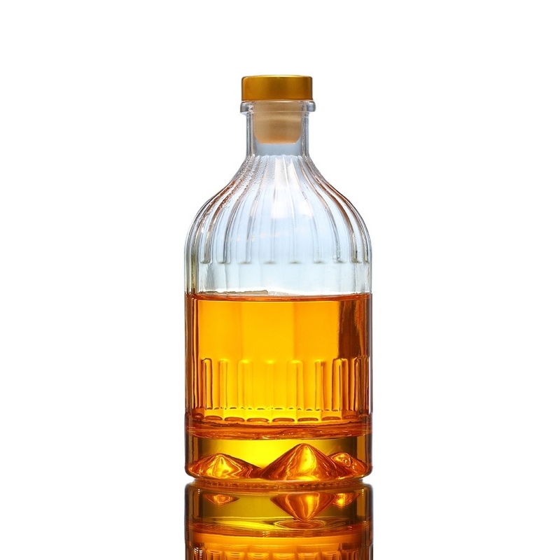 Καλώς ήρθατε OEM 500ml και 750ml Βότκα γυάλινο μπουκάλι για την πληρωμή Τροποποίηση T / T Paypal Western Union