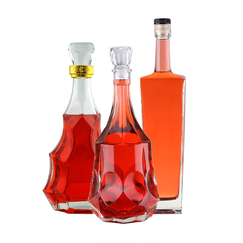 Υλικό γυαλιού Super Flint άδεια μπουκάλια 750 ml για το είδος σφράγισης από φελλό