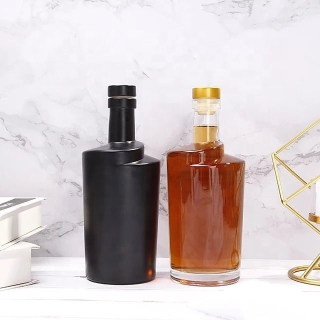 700 ml 750 ml κενό αλκοόλ παγωμένο σπρέι μπουκάλι για βότκα ρούμι τζιν ουίσκι ουίσκι κρασί