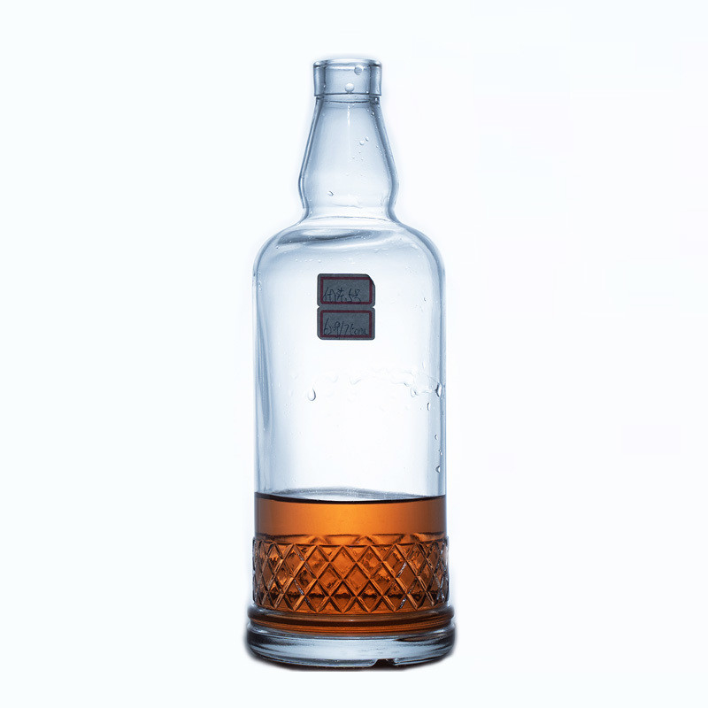 375ml 500ml 700ml 750ml 1000ml γυάλινο ποτό ουίσκι βότκα αλκοόλ μπουκάλι με κάλυμμα Guala