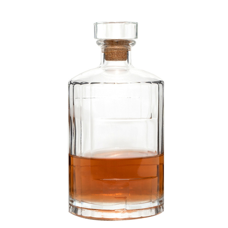 Προσαρμοσμένο 750ml Εμφασμένο Λογότυπο Κύπελλο Κύπελλο κρασιού σε καθαρό χρώμα για εμπορικό ουίσκι