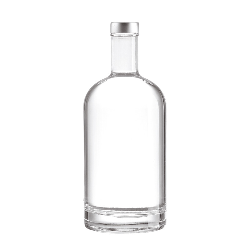750 ml μπουκάλι βότκα τζιν κατασκευασμένο από υλικό γυαλιού Super Flint για άλλο κολάρο ποτών