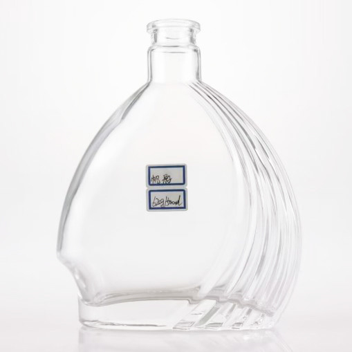 100-1000ml χωρητικότητα Προσαρμοσμένη μπουκάλι γυαλιού σχήματος βάρκας για οινοπνευματώδη ποτά Υποστηρίζεται OEM / ODM