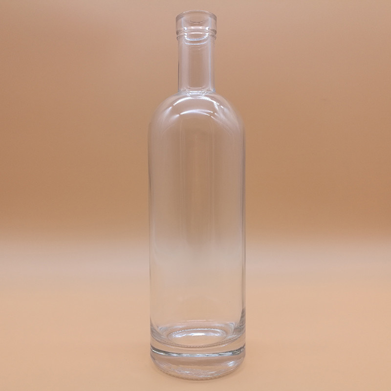 500 ml γυάλινα μπουκάλια αλκοόλ με παγωμένο/διαφανές/χρωματισμένο χρώμα