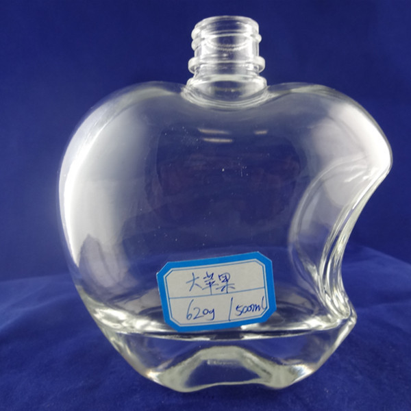 Μπουκάλι από γυαλί μήλου 100 ml 300 ml με χειρισμό επιφάνειας Decal και τύπου σφράγισης από φελλό