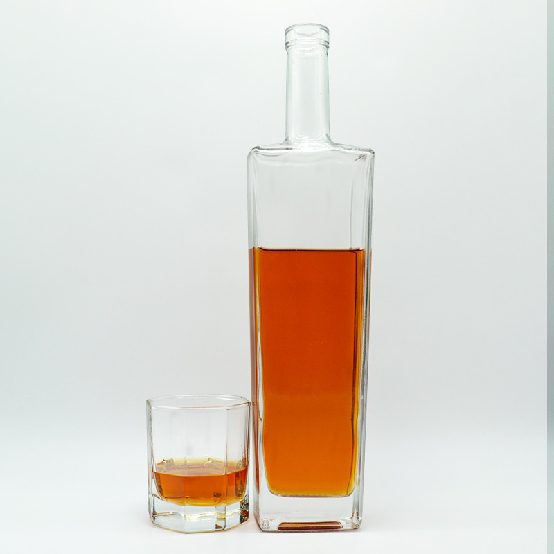 Super Flint Glass 250ml 300ml 350ml 750ml 1l Πραγματικά γυάλινα μπουκάλια με τεκίλα