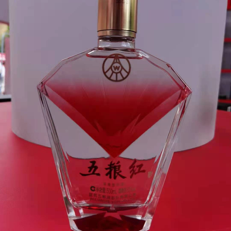 Ιδιωτική ετικέτα Κυλινδρικό κενό 550 ml 750 ml 780 ml 1L Decal μπουκάλι για αλκοόλ