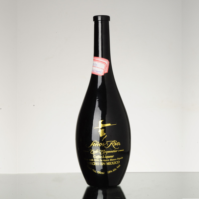 350 ml 550 ml 750 ml κενό γυάλινο μπουκάλι για βότκα ουίσκι κόκκινο κρασί