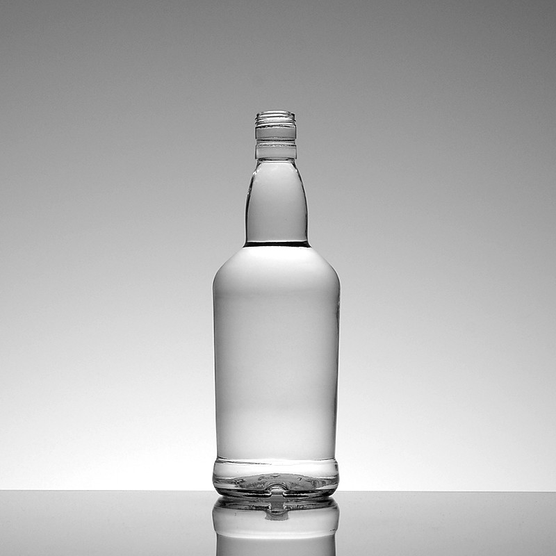 Υλικό Super Flint Glass 500ml 700ml 750ml Άδειο μπουκάλι ρούμι καθαρού αλκοόλ για ποτά