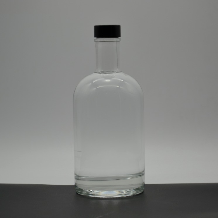 Υλικό Super Flint Glass 750 ml γυάλινο μπουκάλι τζιν για την παραγωγή οινοπνεύματος
